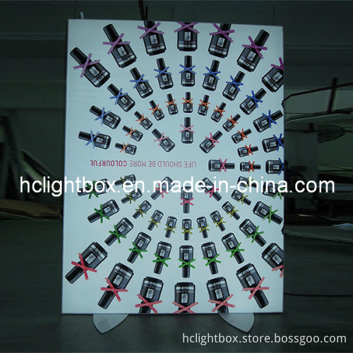 Free Standing Textile Frameless Light Box
